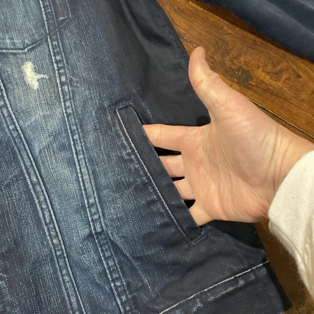 NWT Cult of Individuality SAMPLE Heritage Denim & Suede Jean Jacket #C65 - Picture 5 of 16